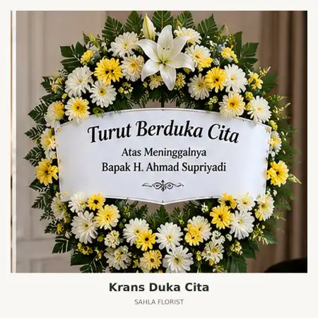 Krans Bunga Duka Setiabudi Medan